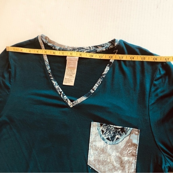 Chico’s Woman’s Paisley Woven-Back Tunic Plus Size L - Picture 11 of 14